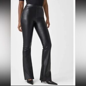 Spanx Faux Leather Flare Pants – NWT Small Petite